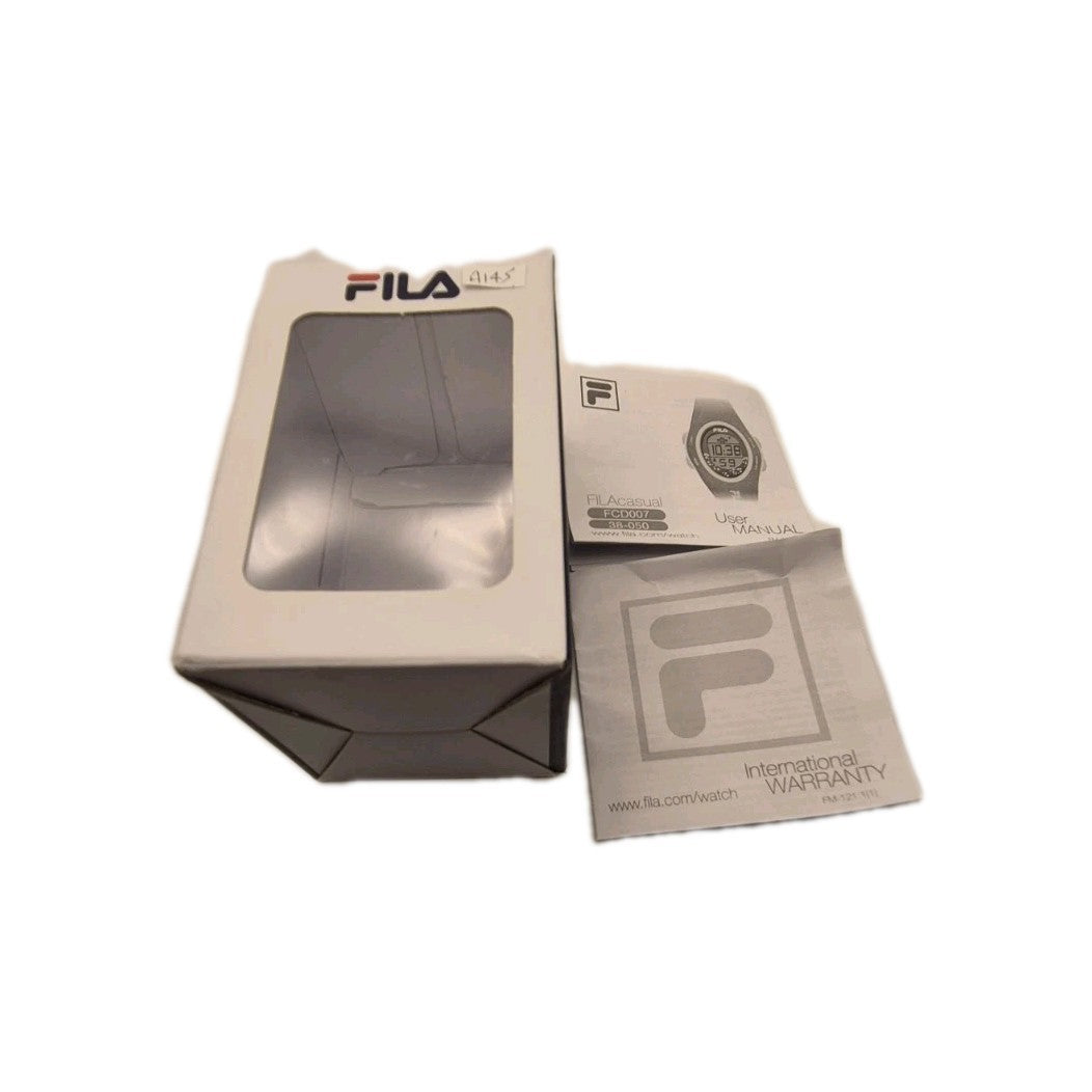 Fila casual digital watch, model number 38-0505