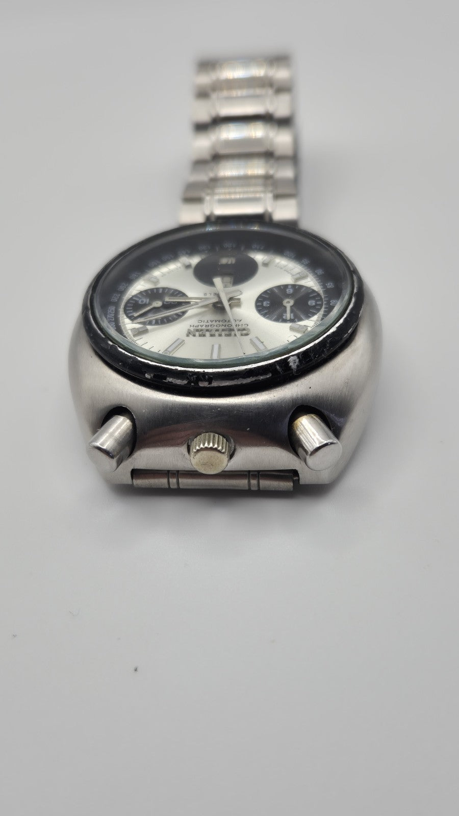 CitizenBullhead Automatic Chronograph Vintage Flyback Circa 1976 Ref. 67 903821