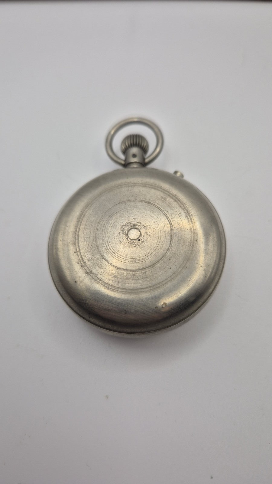 Stauffer & Co. split seconds military pocket stopwatch, signed SS&Co, Serial...12