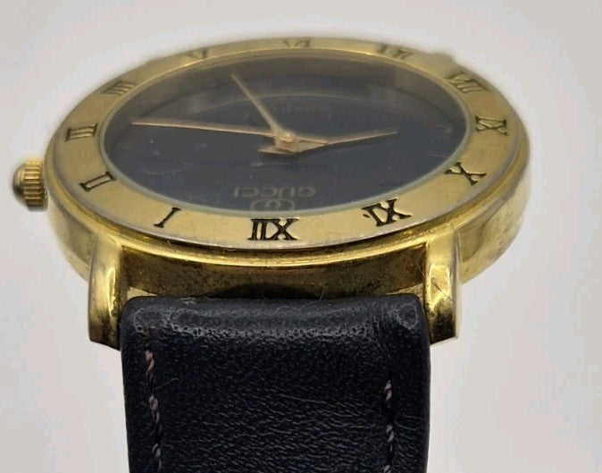 vintage Gucci 2035  21 gold plated quartz watch4