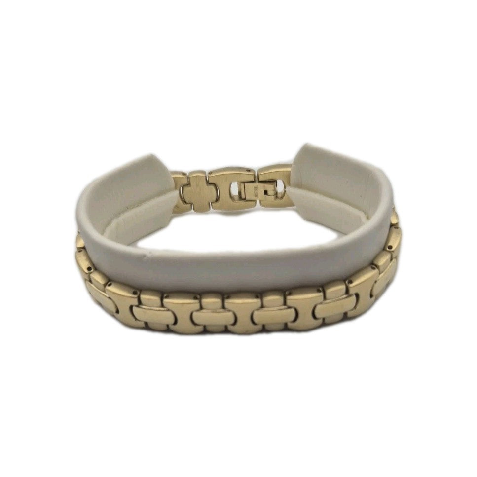 Ladies Rotary Two Tone Watch and Brick Bracelet Set8