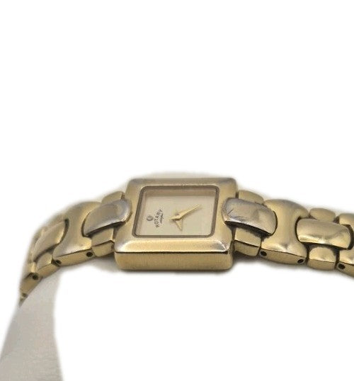 Ladies Rotary Two Tone Watch and Brick Bracelet Set4