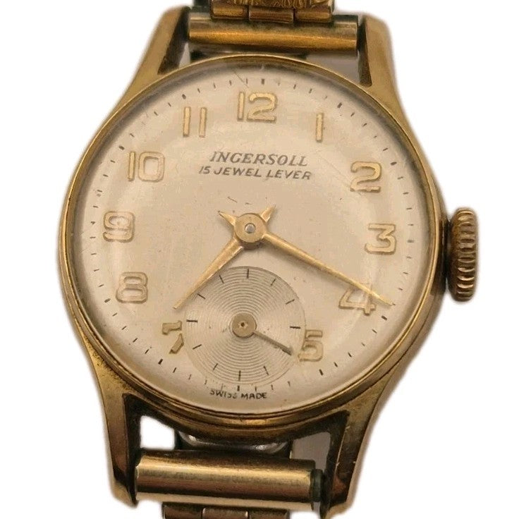 Ingersoll 15 Jewel Lever, Swiss Made mechanical Ladies wristwatch0