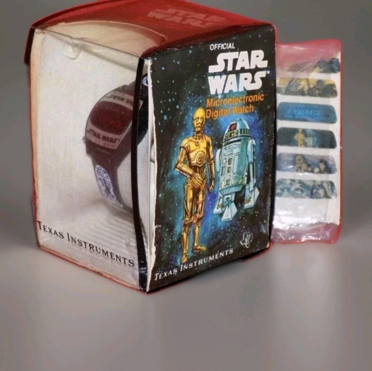 Star Wars LED Watch.  Texas Instruments, 1977. Unused Working.3