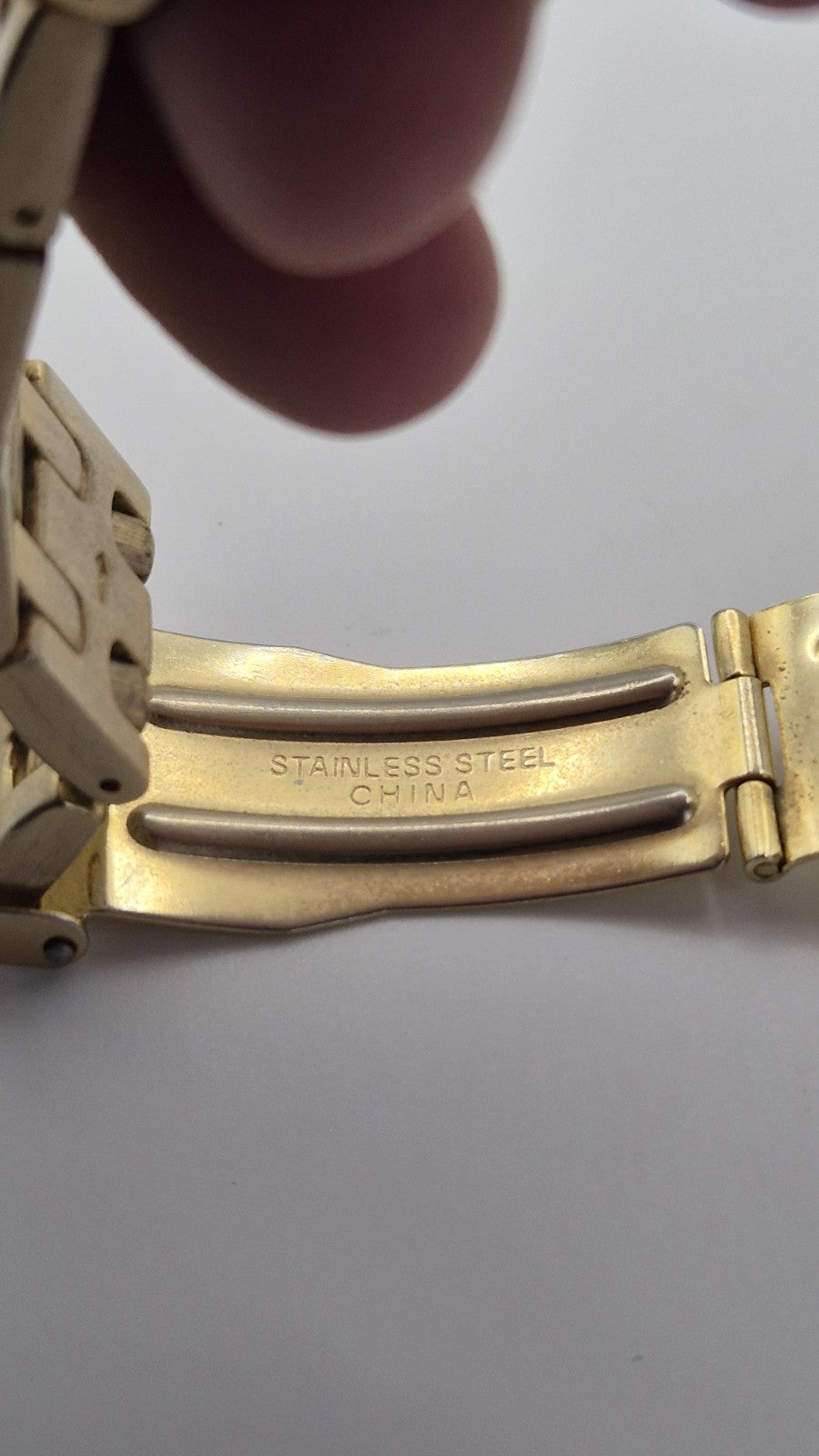 gold-toned Pulse brand watch15