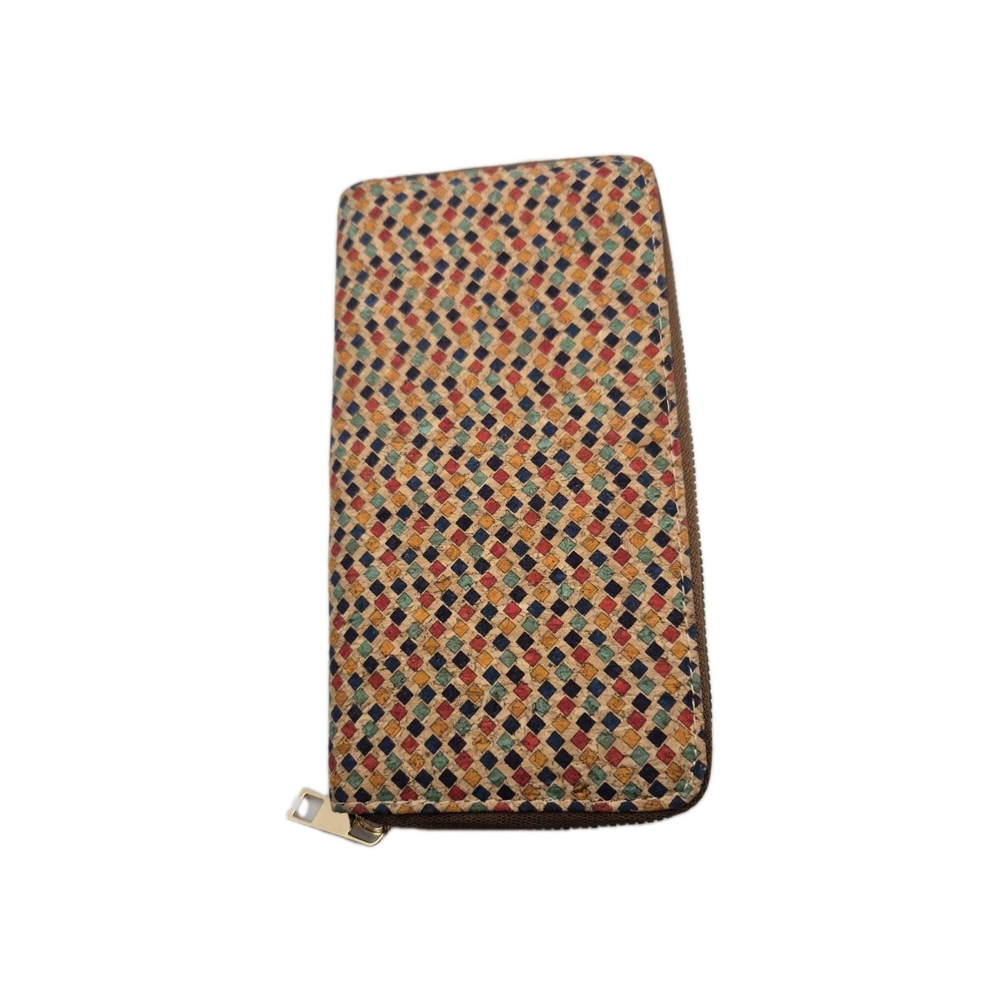Cork Small Wallet - Credit Card Holder with Zipper Pouch0