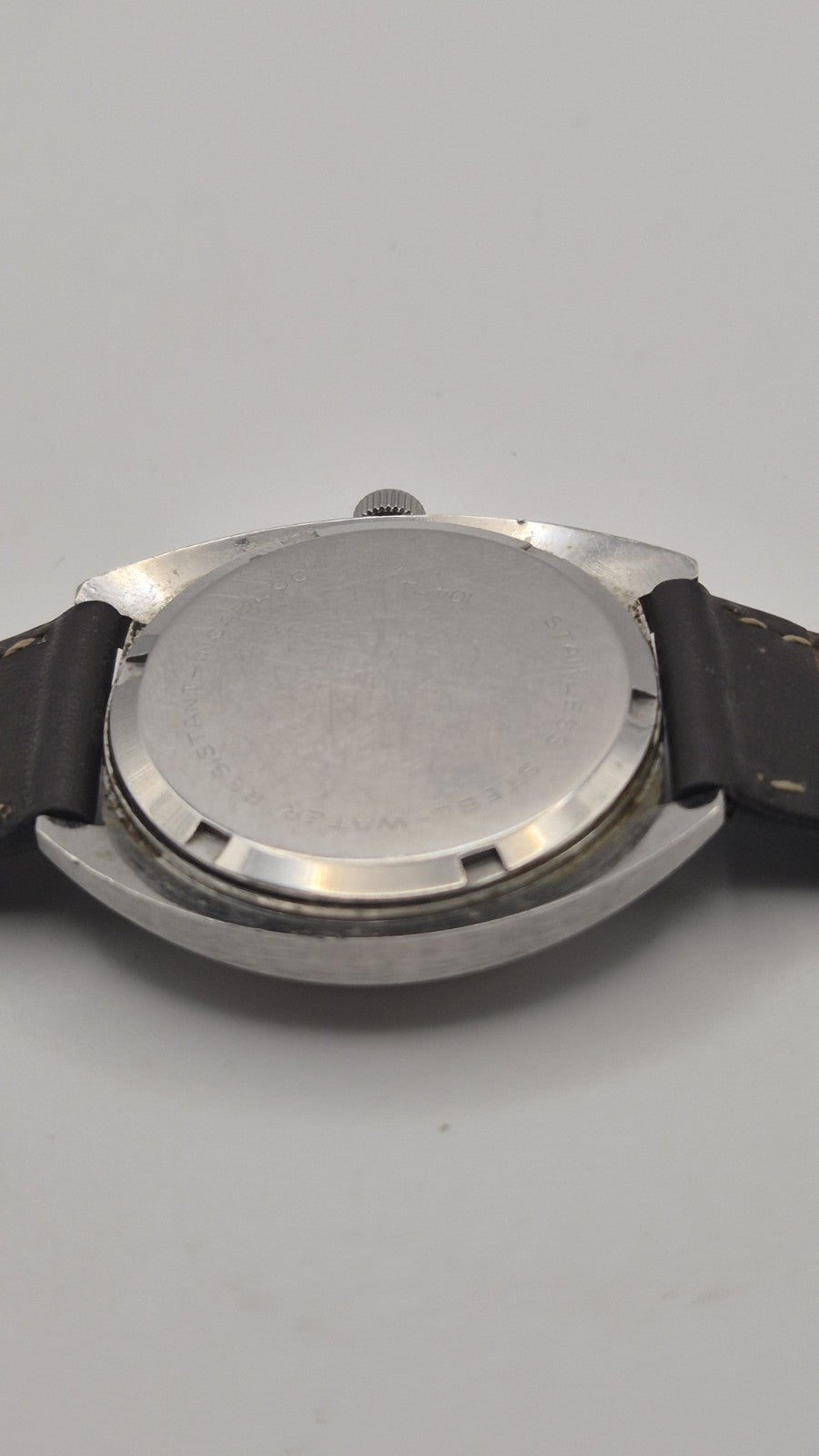 Vintage Everite 17 Jewels Incabloc Swiss Made Mens Mechanical Watch13