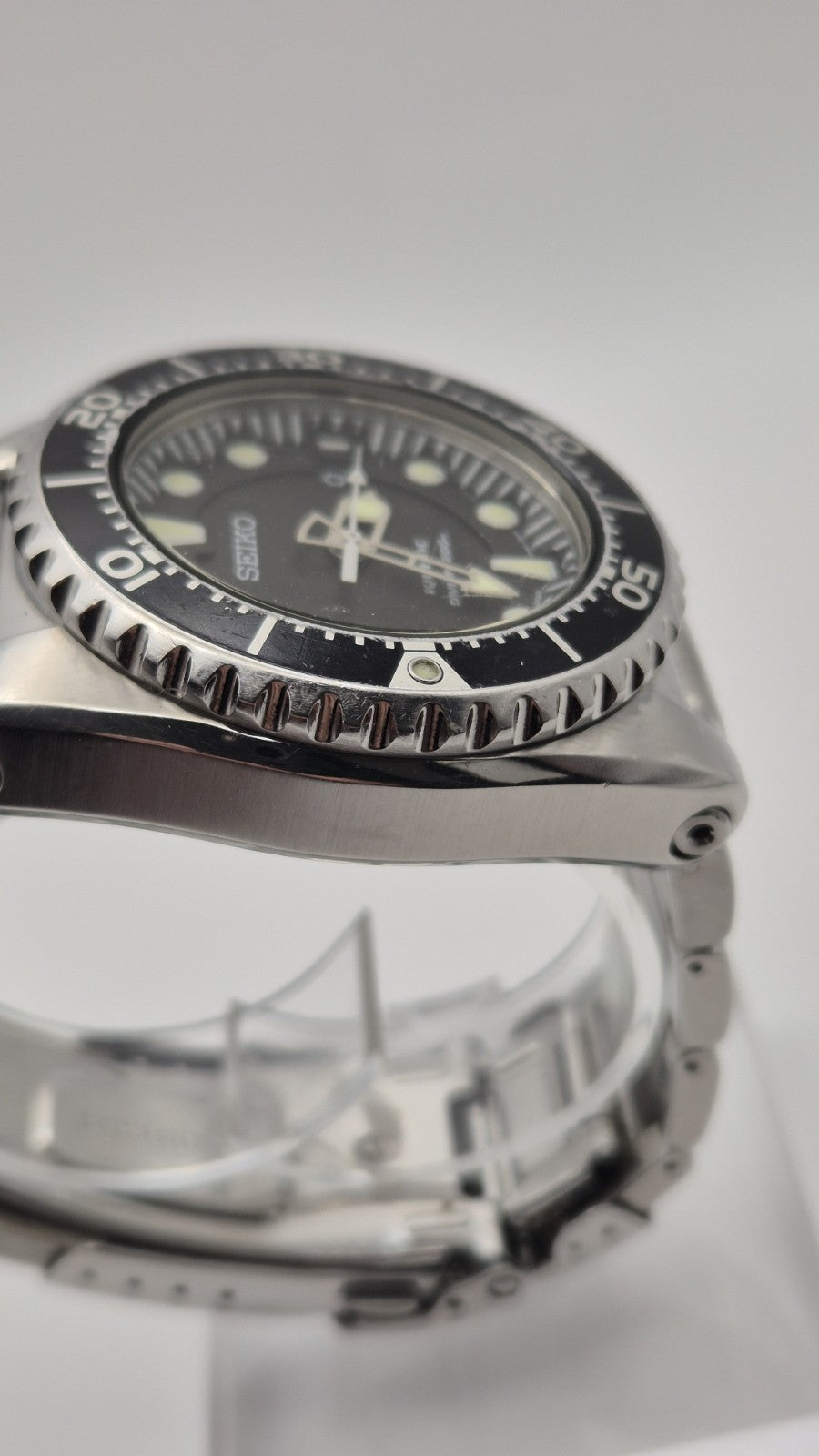 Seiko Kinetic Diver 200m watch 5M62-0BL05