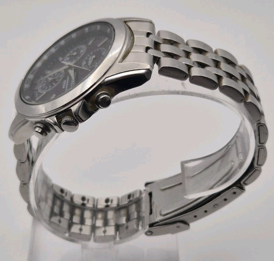 Seiko Chronograph 7T92 0LH0 Black Dial Tachymeter Quartz Men's Watch11