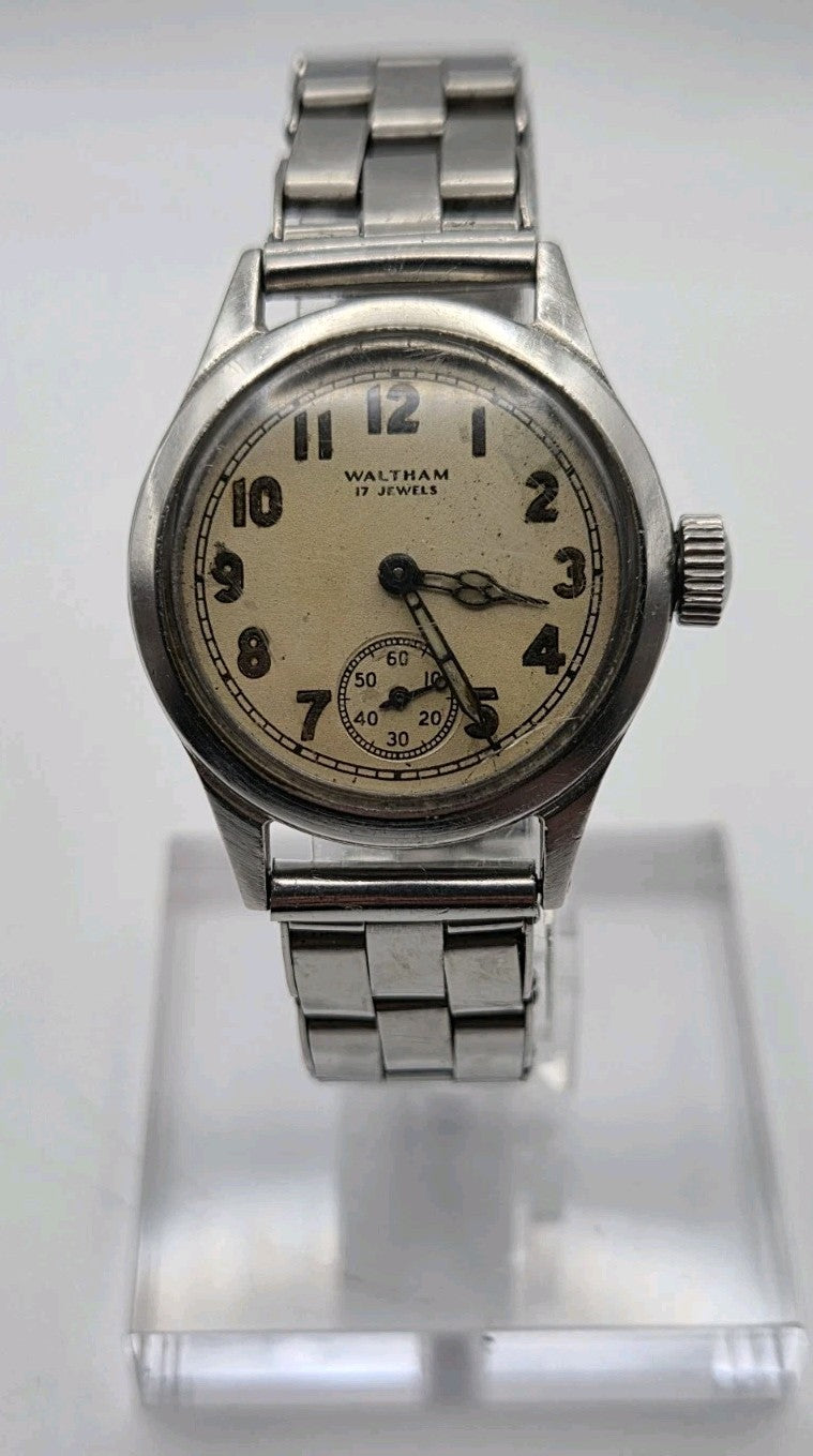 WW2 era Waltham U.S. Army Ordnance Department military watch0