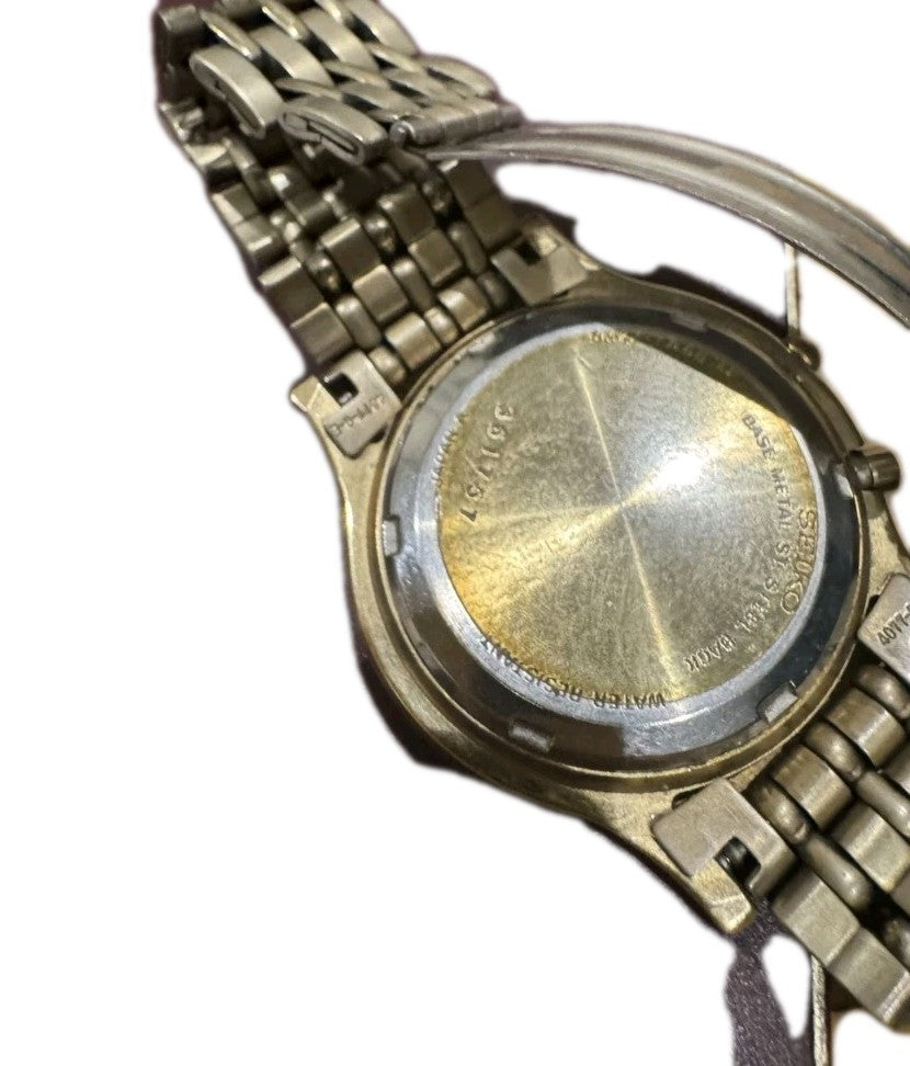 SEIKO Kinetic 5M22-7A60 Mens Watch Automatic4