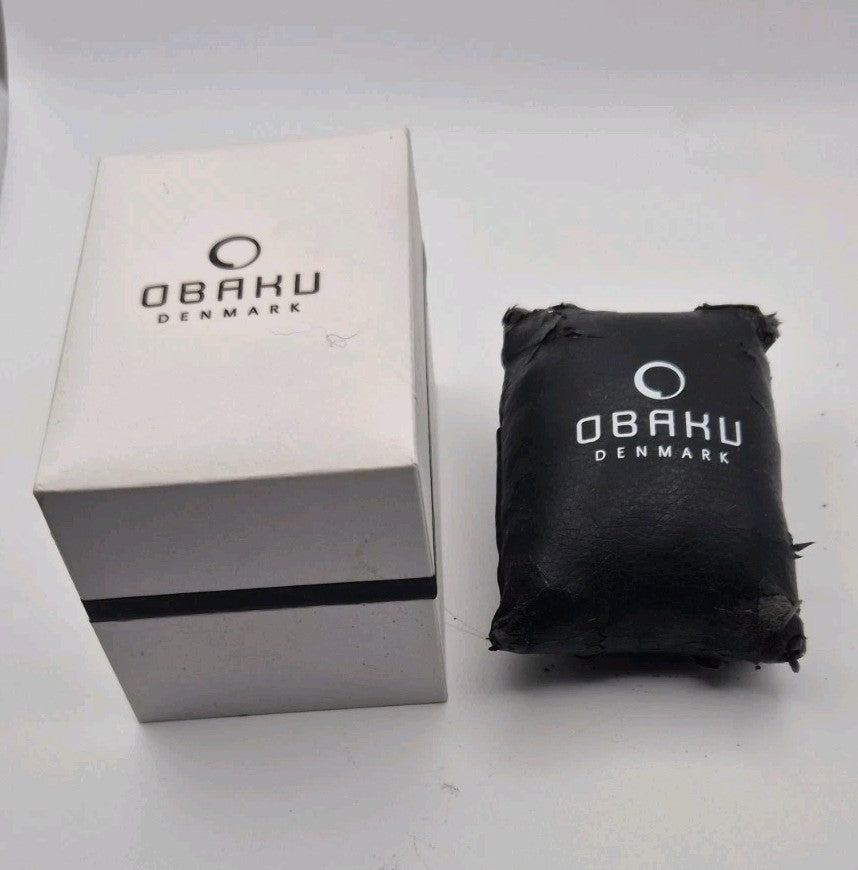 Obaku Harmony quartz Ladies wristwatch Model V113LGIRB With a gold tone...6