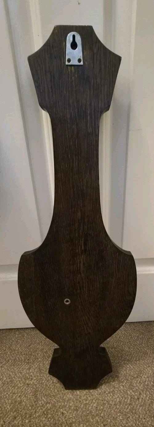 Antique Quality carved Banjo Barometer5