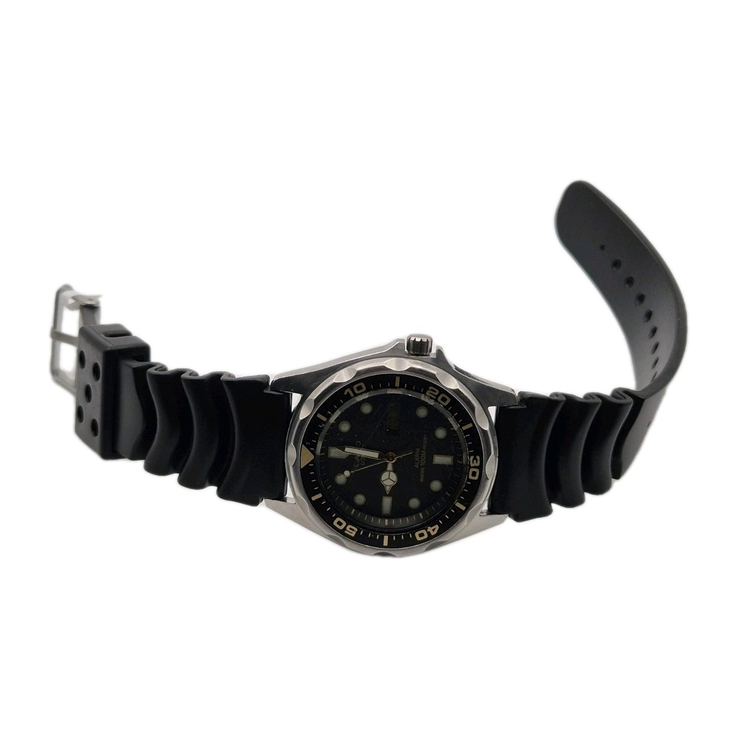 Casio MMA-200w 343  100M Divers Ana-Digi Men's  Watch Alarm WORKING7