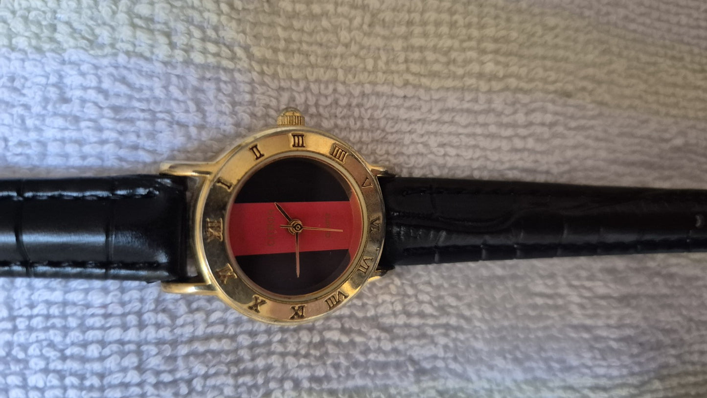 Citron Quartz Watch With Leather Strap Working With New Battery4
